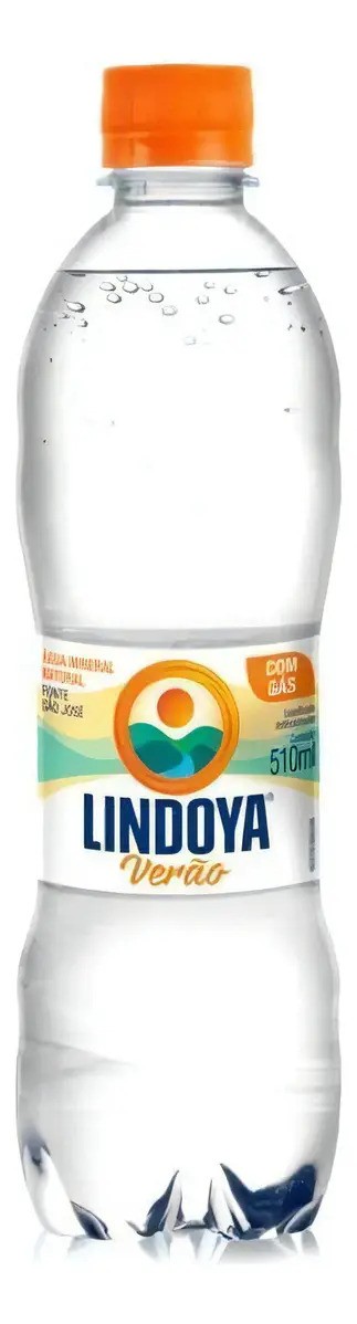 Água com Gás Verão Lindoya 510ml