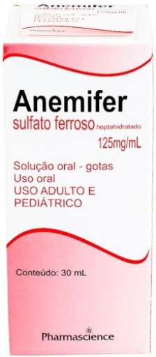Anemifer Gotas 125mg/mL 30mL Pharmascience