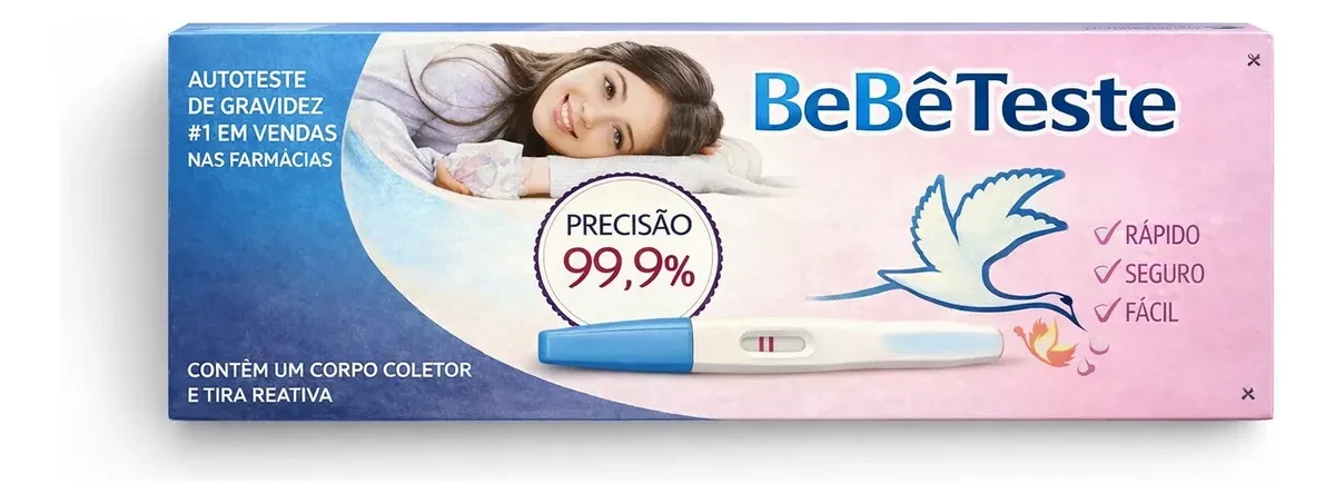 Características - Teste de Gravidez Bebe Teste