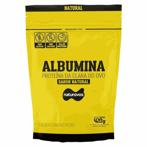 Albumina Naturovos Natural 420g