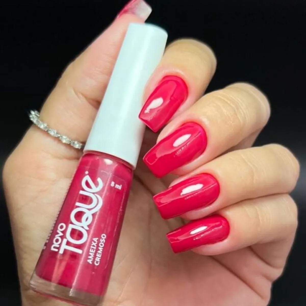Esmalte Acabamento Cremoso 8 mL Toque Ameixa