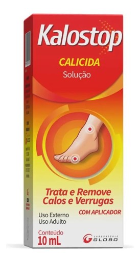 Kalostop Calicida Solucao 10 mL Globo