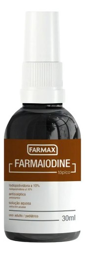 Farmaiodine Tópico Spray Farmax 30ml