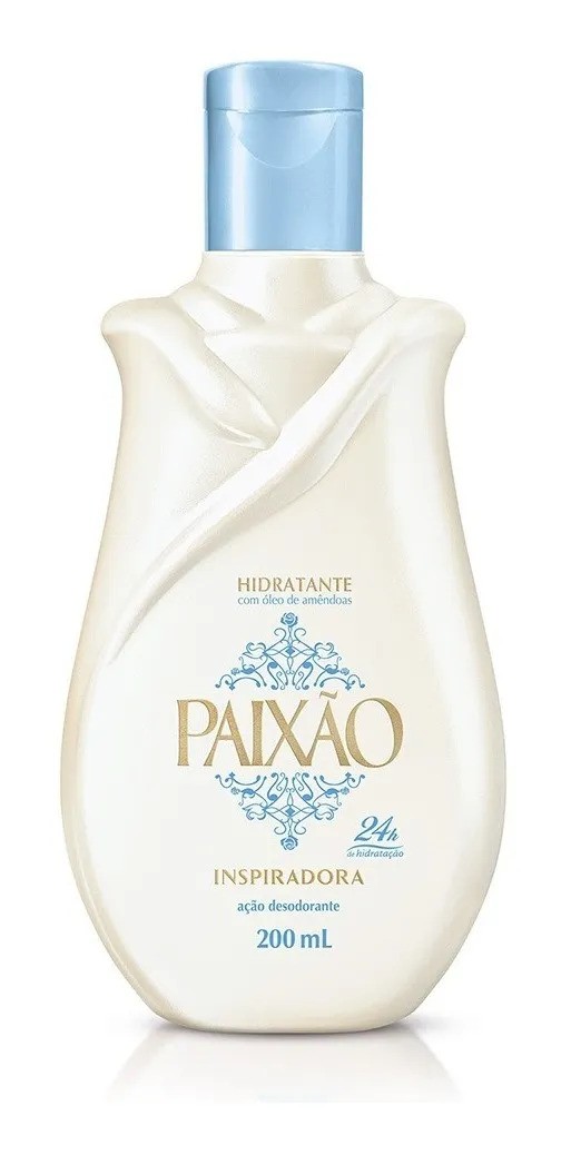 Hidratante Desodorante Corporal Inspiradora Paixão Frasco 200 ml Rosas Brancas