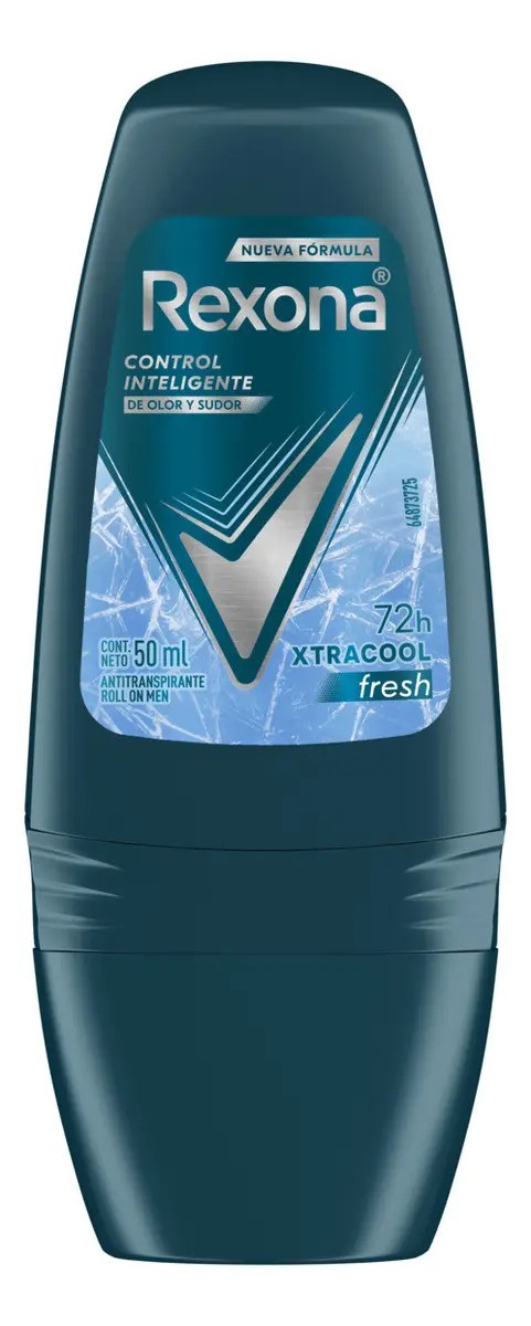 Desodorante antitranspirante masculino Rexona Xtra Cool 50 ml, fragrância Xtracool