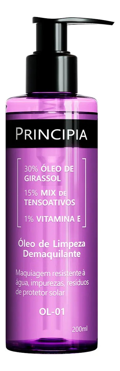 Principia Óleo de Limpeza Demaquilante 200 mL