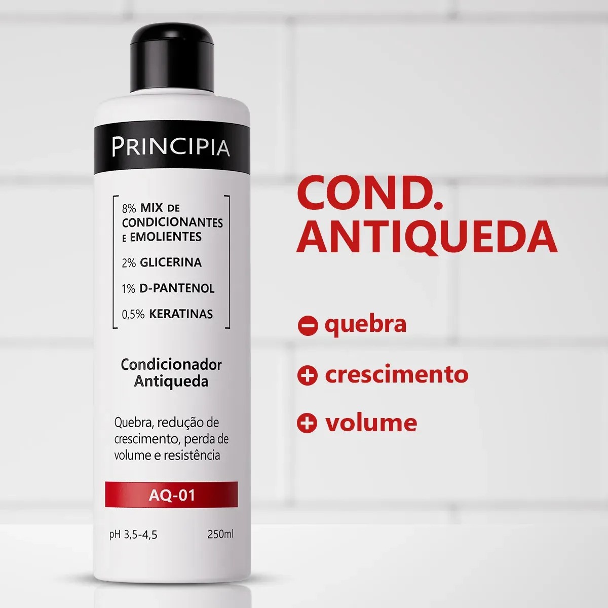 Condicionador Principia Antiqueda Aq-01 250ml