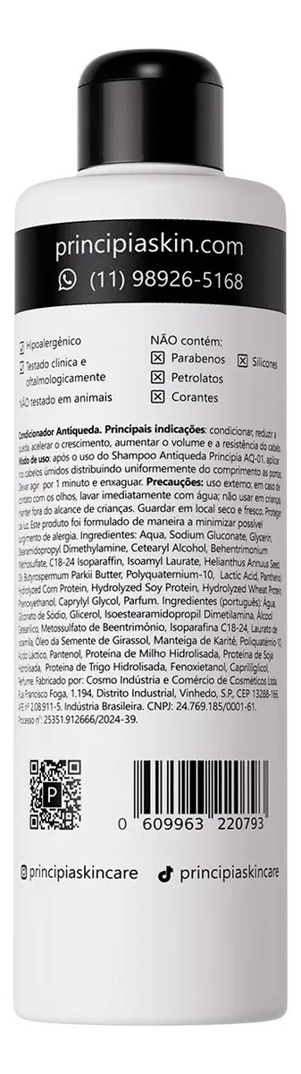 Condicionador Principia Antiqueda Aq-01 250ml