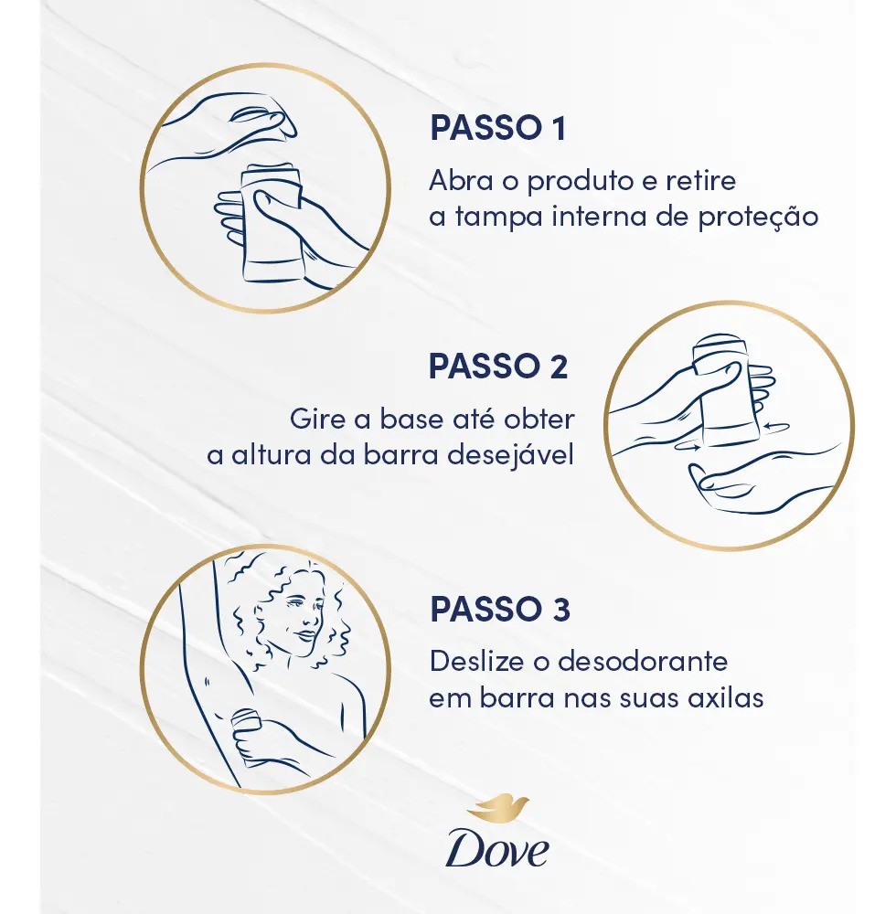 Desodorante Antitranspirante Dove Stick Fragrância Fresh 45g