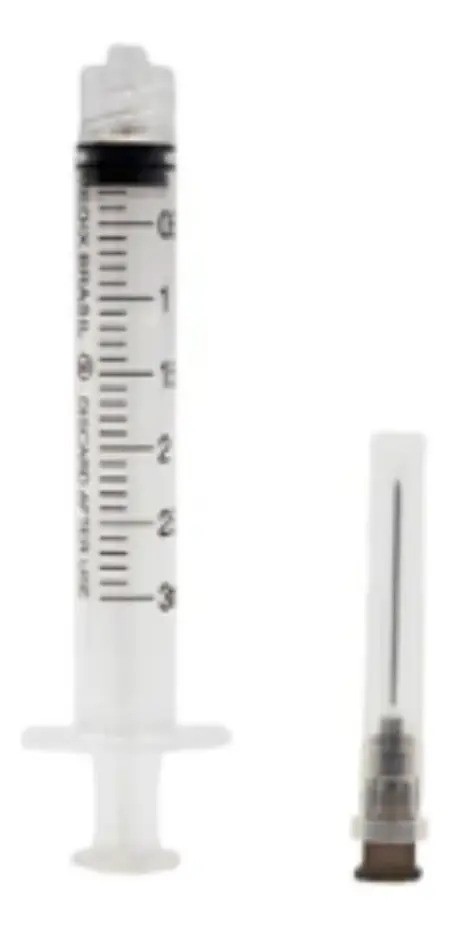 Seringa Medix 3 mL Luer Lock para Insulina