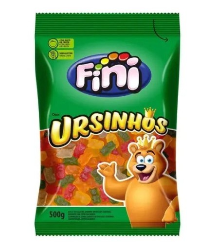 Bala de Gelatina Ursinho Fini 90g