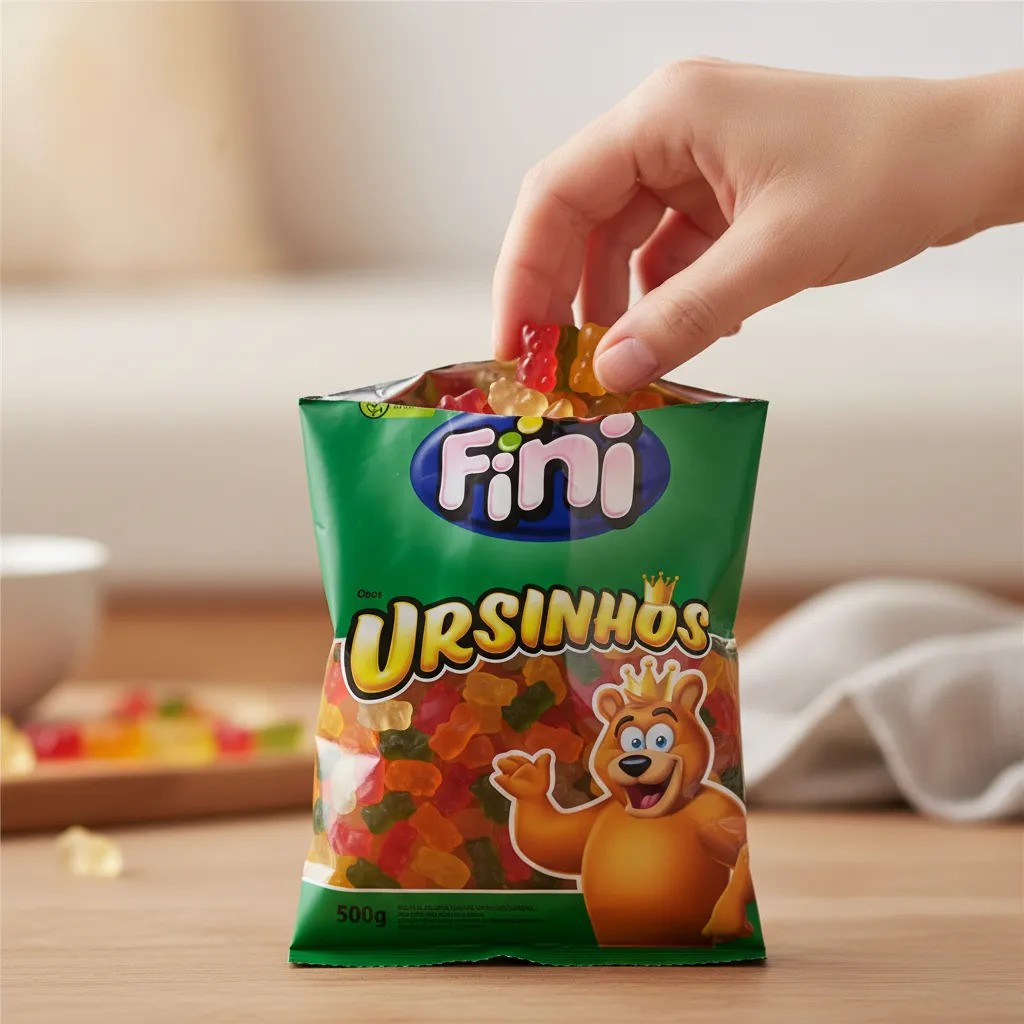 Bala de Gelatina Ursinho Fini 90g