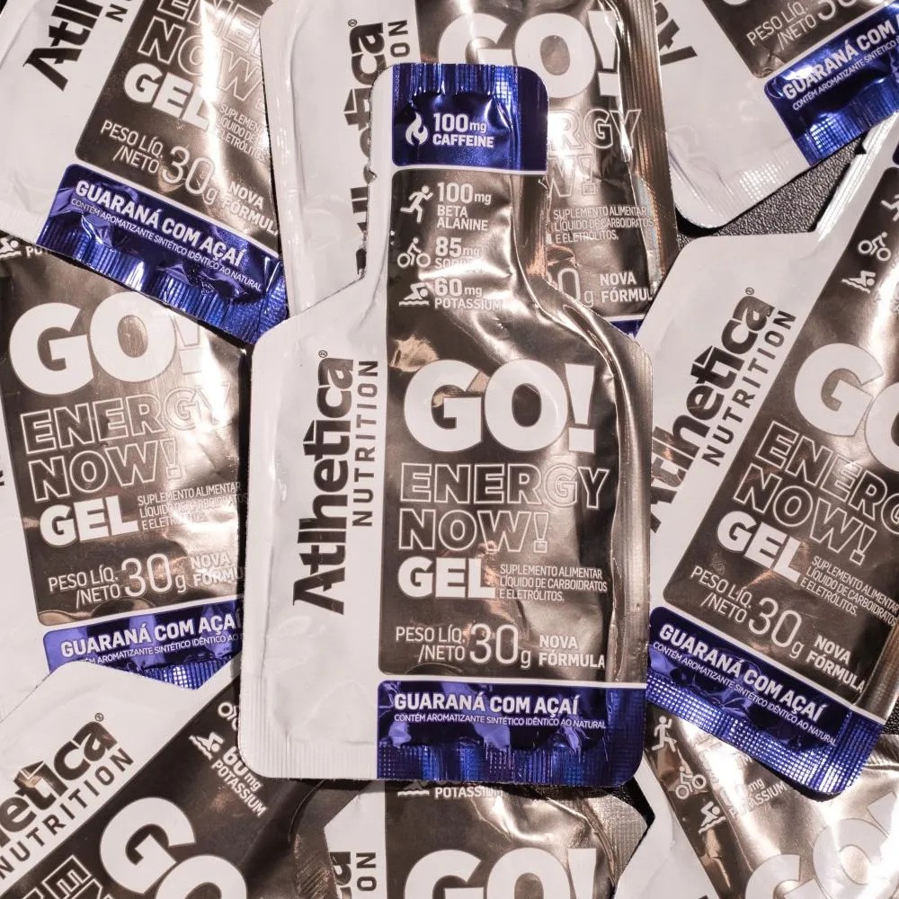 Go! Energy Now Gel Guaraná com Açaí Display 10 Sachês de 30g