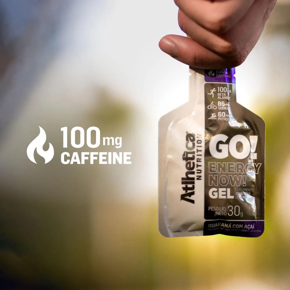 Go! Energy Now Gel Guaraná com Açaí Display 10 Sachês de 30g