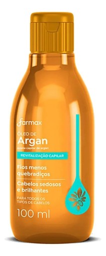 Óleo de Argan Capilar 100 ml Farmax