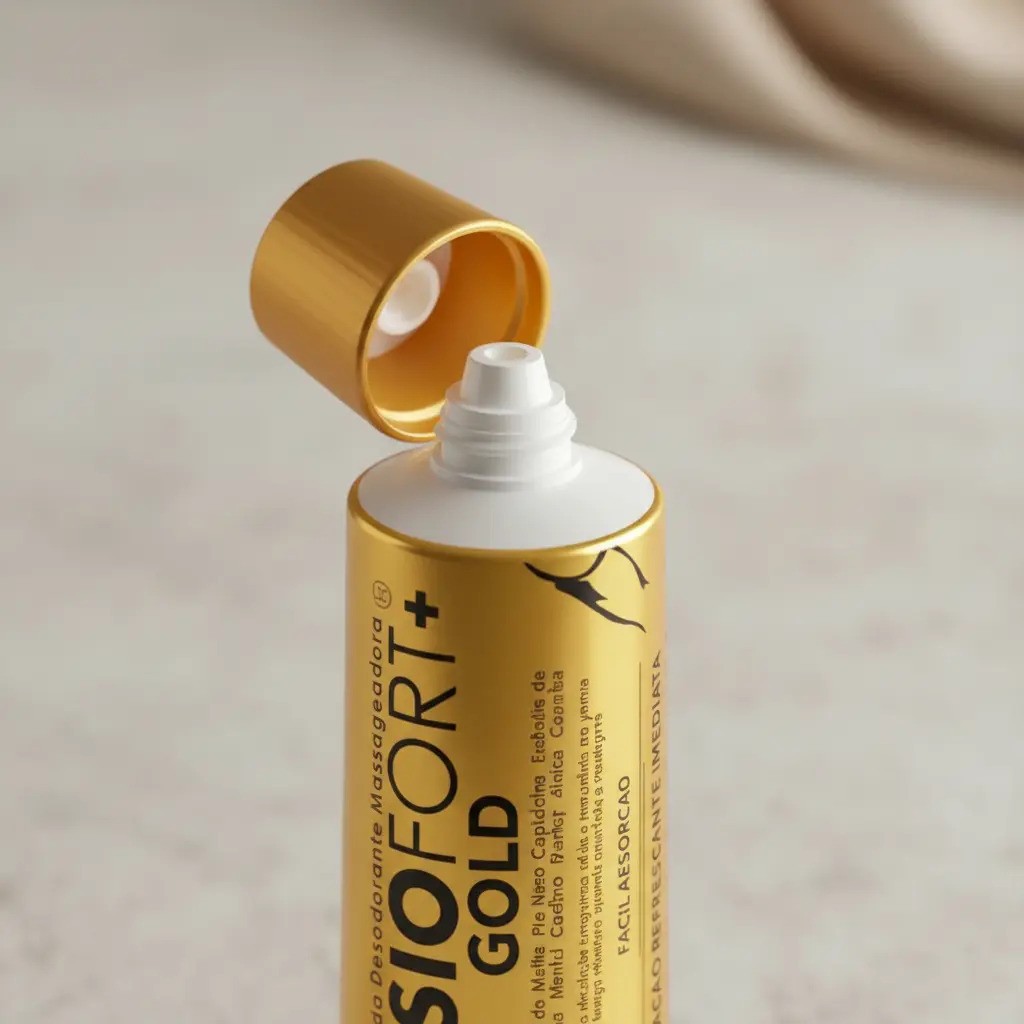 Pomada Massageadora Fisiofort Gold Arnica 150g Fragrância Suave