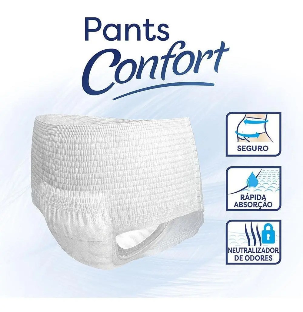 Roupa Intima Tena Pants Confort G/EG - 8 Unidades