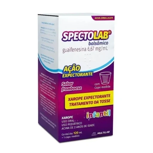 Spectolab Balsâmico 6,67mg/mL Xarope Infantil 120mL Multilab
