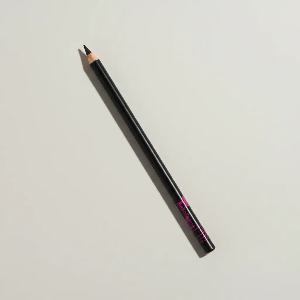 Lápis Delineador Bella Femme Preto Acabamento Matte Hipoalergênico