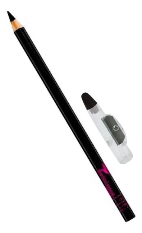 Lápis Delineador Bella Femme Preto Acabamento Matte Hipoalergênico