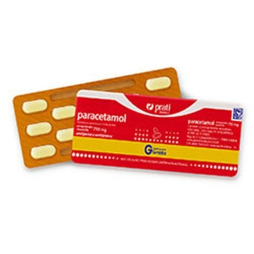 Paracetamol 750 mg 10 Comprimidos Prati-Donaduzzi