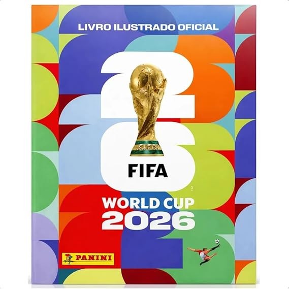 Álbum Copa Do Mundo 2026  Capa de Brochura (Mole)