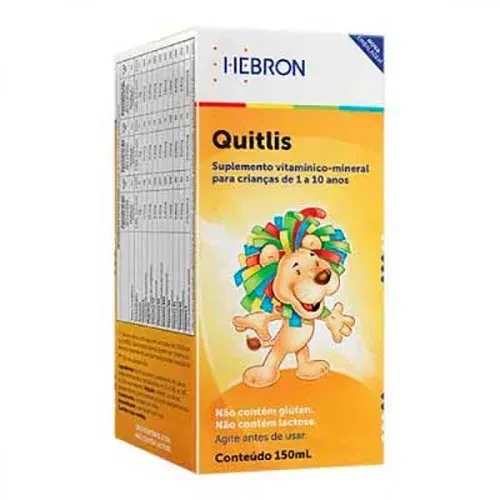 Hebron Quitlis Infantil de 150 mL Sem Sabor