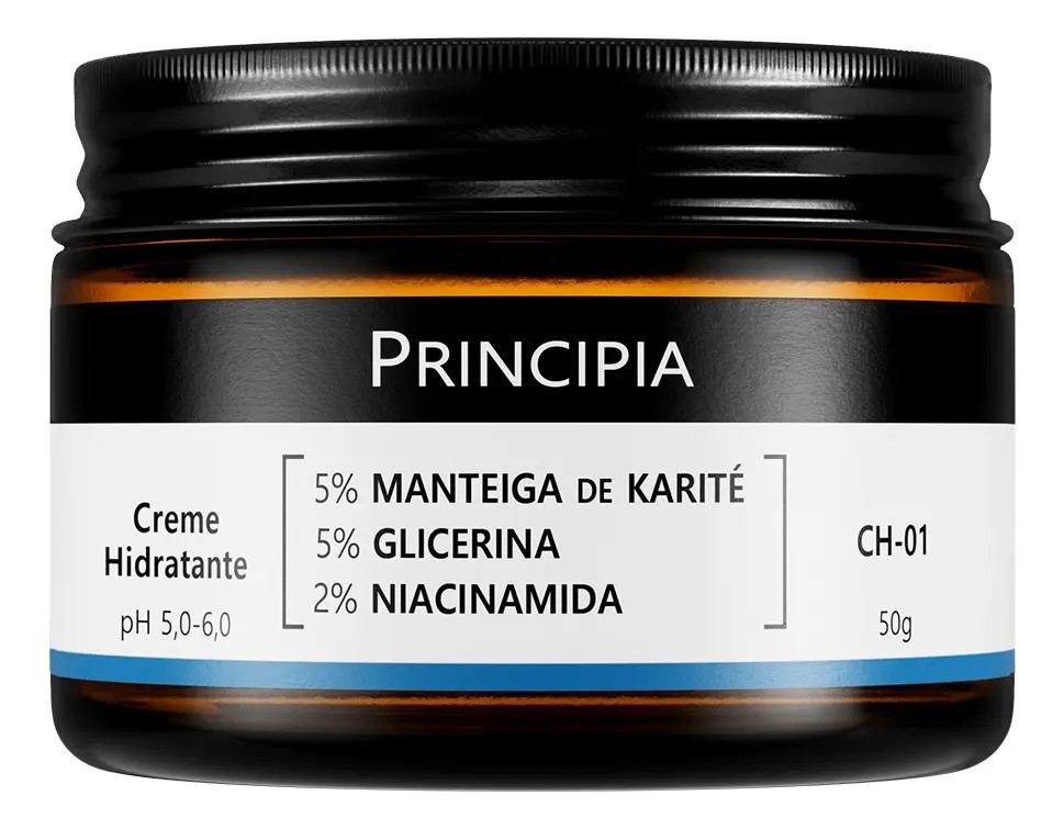 Creme Hidratante Facial Principia Karité Glicerina 50 g Dia/noite