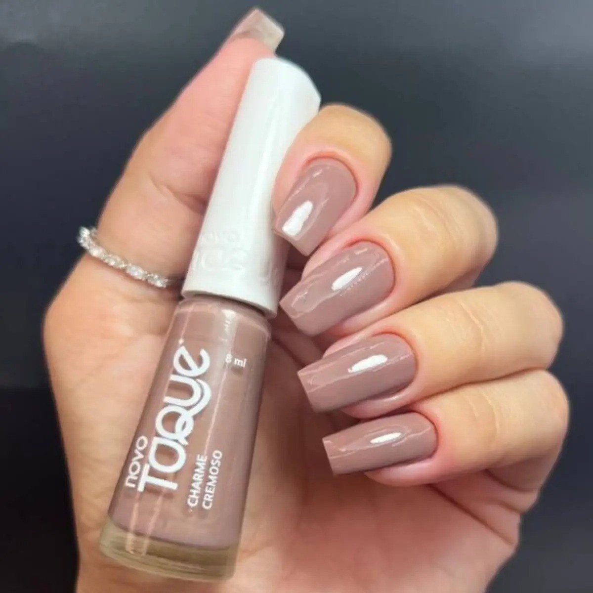 Esmalte Acabamento Cremoso 8 Ml Toque - Opções Charme