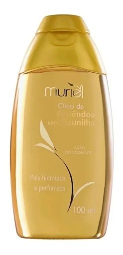 Óleo Corporal Amêndoas Com Baunilha Muriel 100 ml