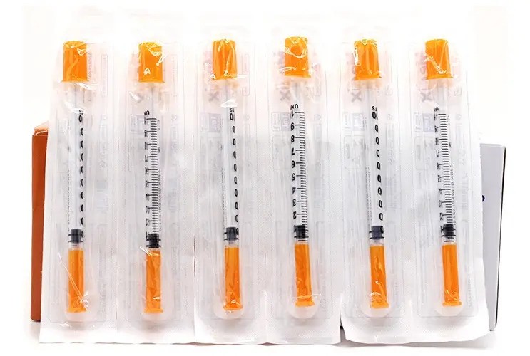 Seringa Descartável Insulina 1 mL com Agulha 29G - Medix, Caixa com 100