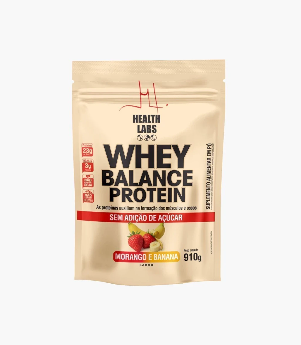 Whey Balance Protein Health Labs Baunilha 455g