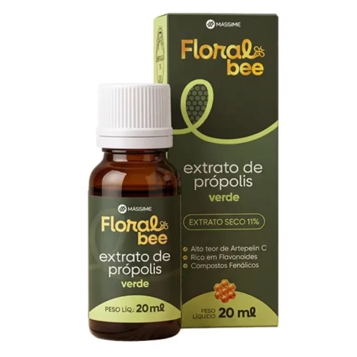 Extrato de Própolis Verde 11% Gotas 20ml Floral Bee