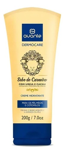 Sebo de Carneiro Avante com Ureia e Cacau Dermocare 200g