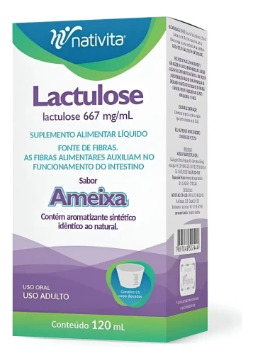Lactulose 667Mg/Ml Sabor Ameixa 120Ml