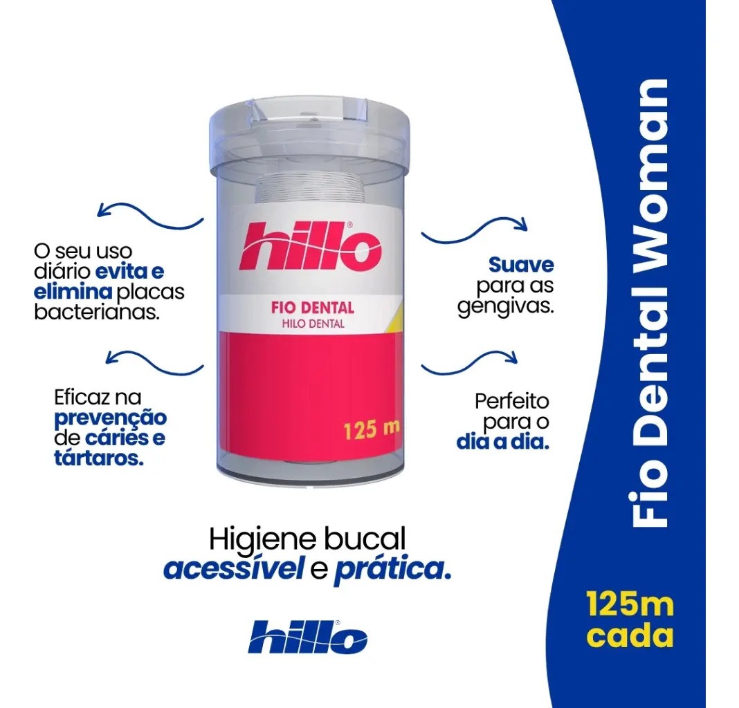 Fio Dental Hillo Woman 125m