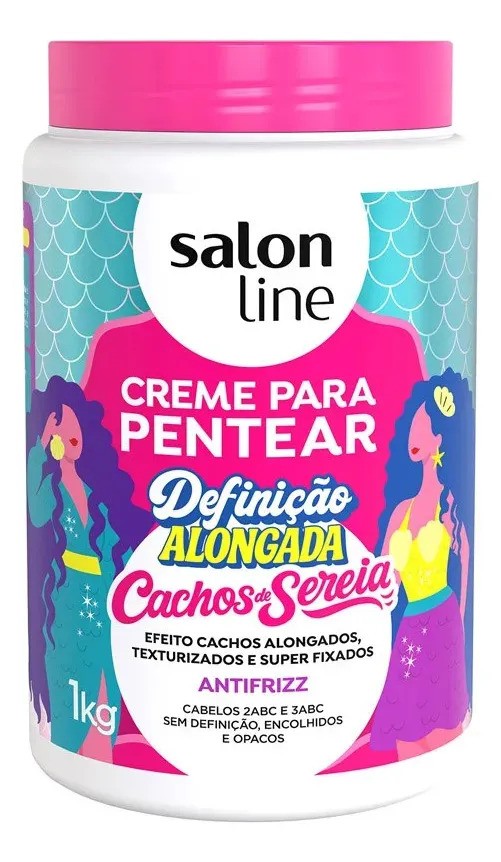 Creme para Pentear Definição Alongada Sereia 1kg