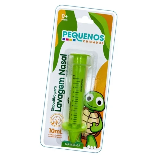 Imagens - Seringa para Lavagem Nasal NoseWash Tartaruga 10ml Agpmed