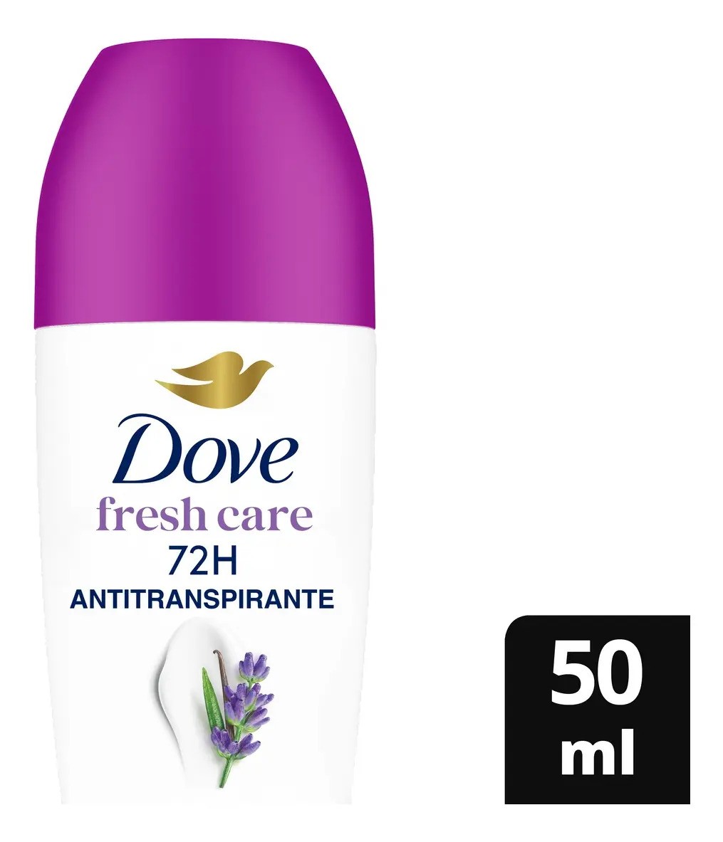 Dove Antitranspirante Roll-On Lavanda e Baunilha 50ml