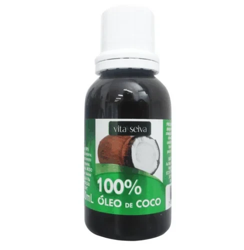 Imagens - Óleo de Coco 100% Vegetal Vita Seiva Capilar 30 ml
