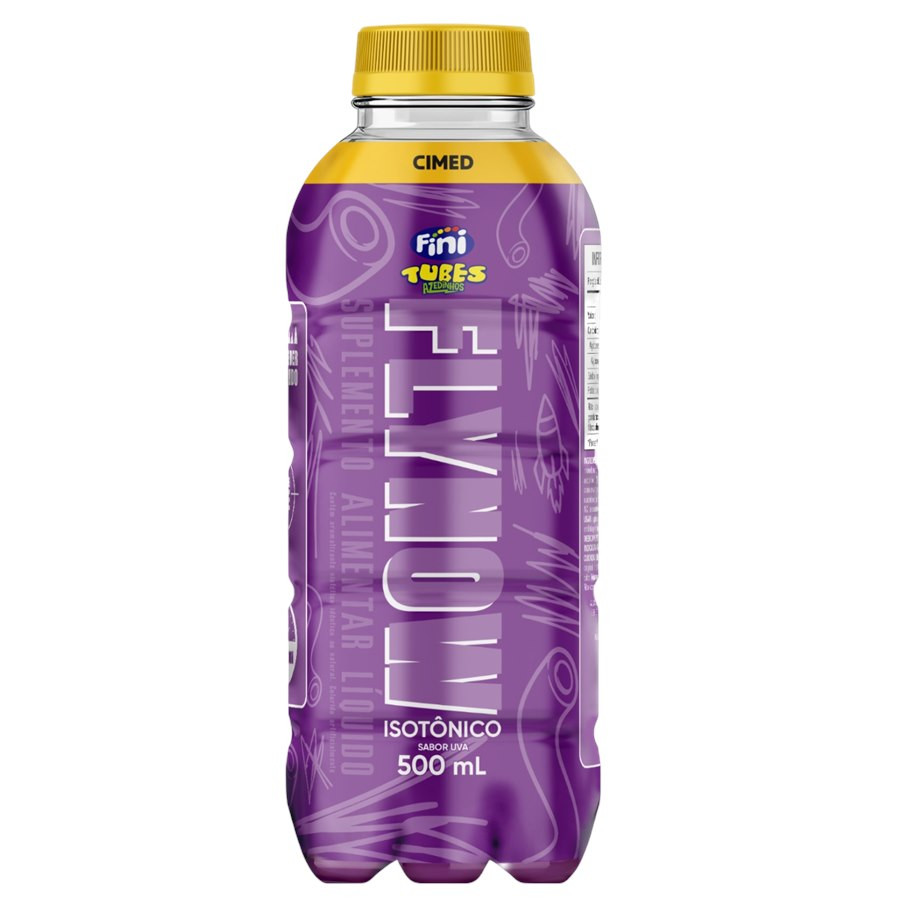Flynow Isotônico Líquido 500ml Uva