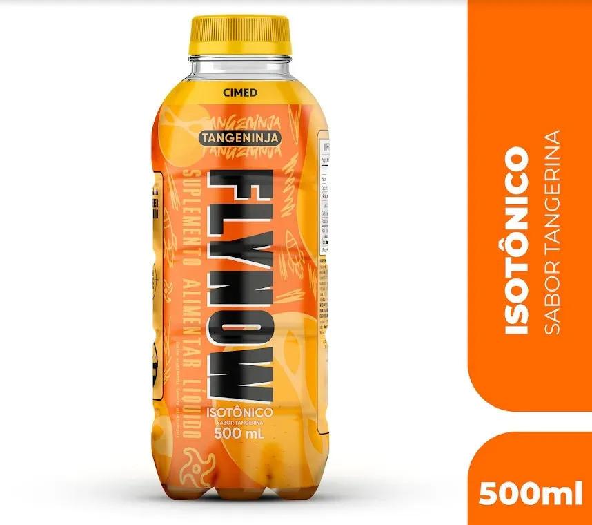 Isotônico Flynow Tangerina 500ml