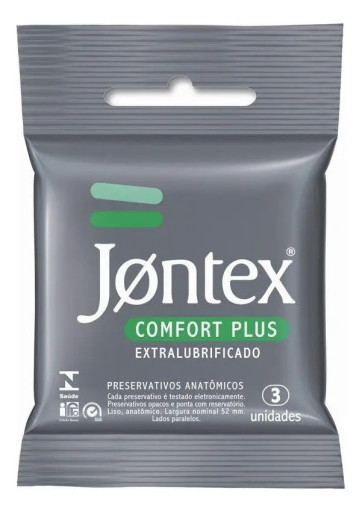 Preservativo Jontex 3un Comfort Plus