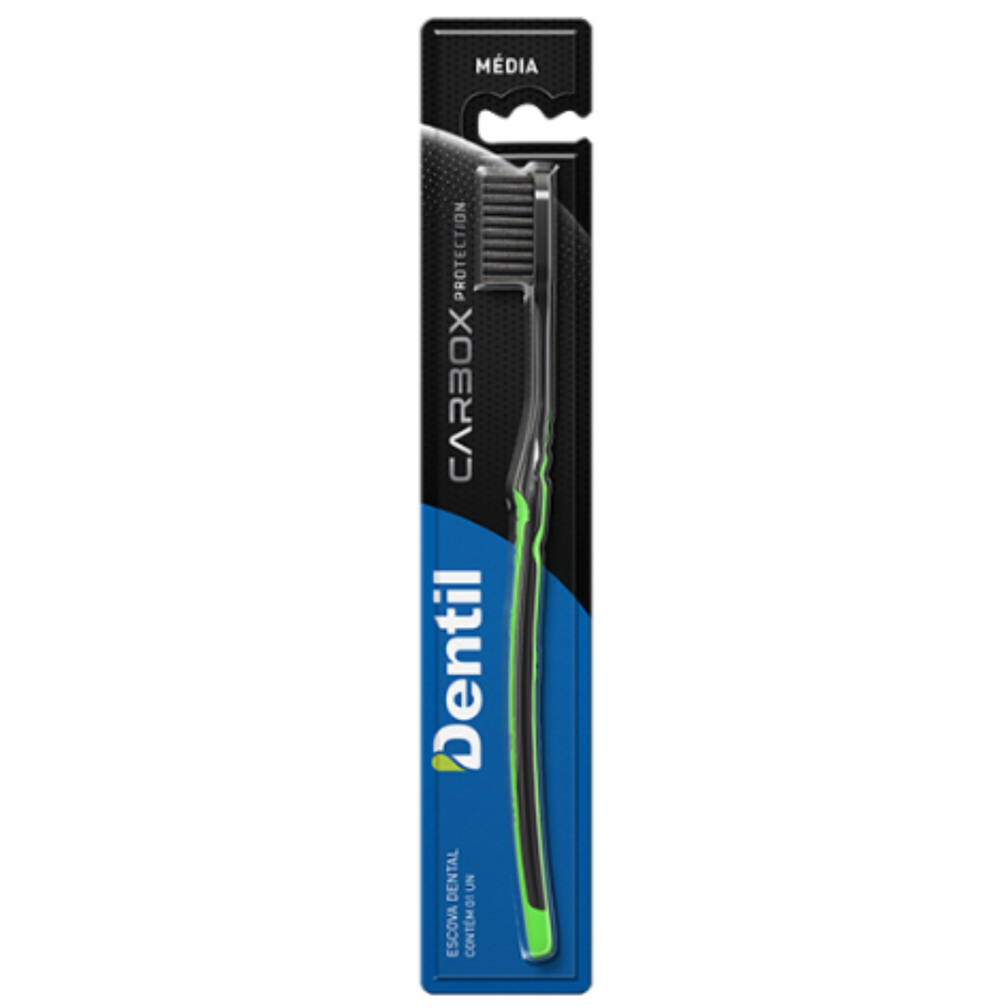 Escova Dental Dentil Carbox Protection Média 1 Unidade
