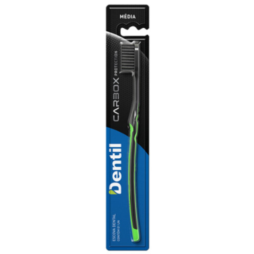 Escova Dental Dentil Carbox Protection Média 1 Unidade