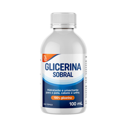 Glicerina Sobral Frasco de 100ml