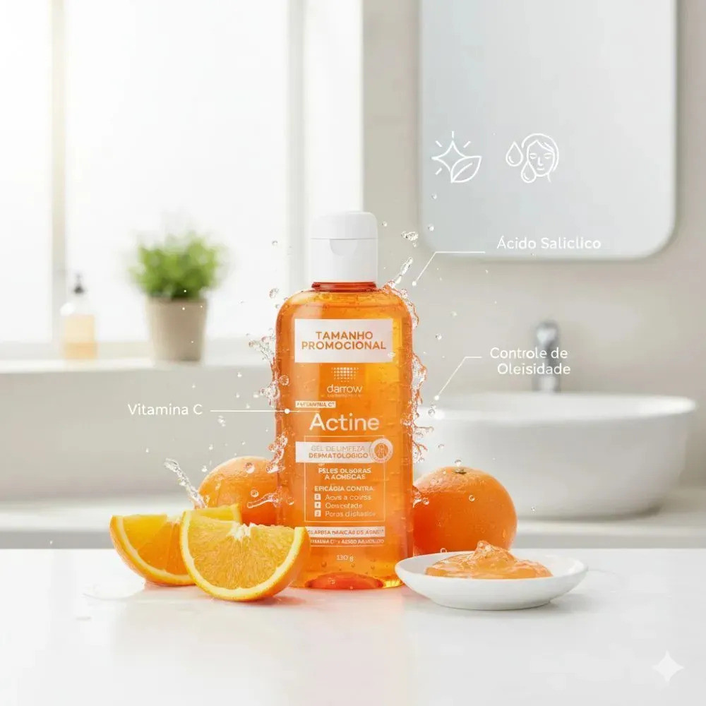 Gel de Limpeza Actine Hydrapore 120 g Dia/Noite Oleosa