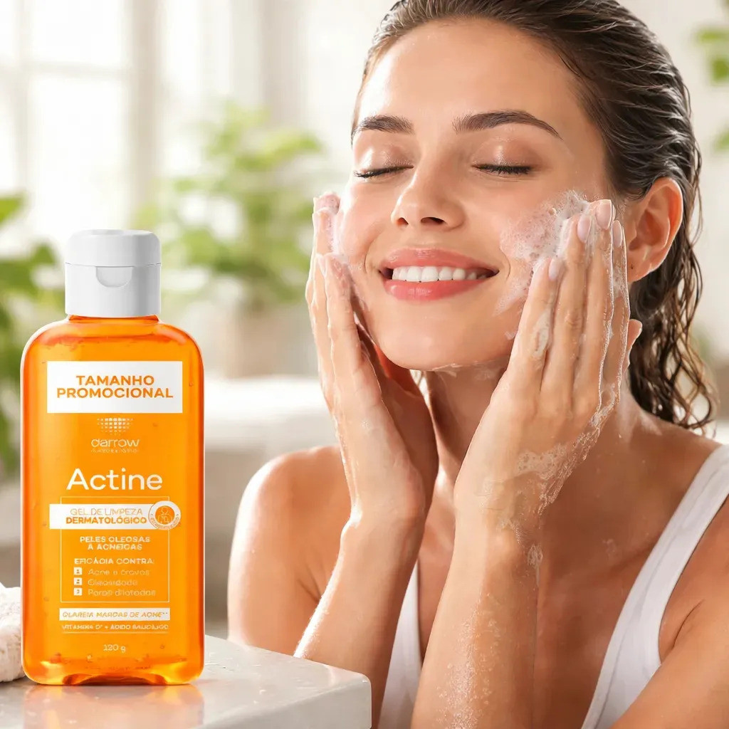 Gel de Limpeza Actine Hydrapore 120 g Dia/Noite Oleosa