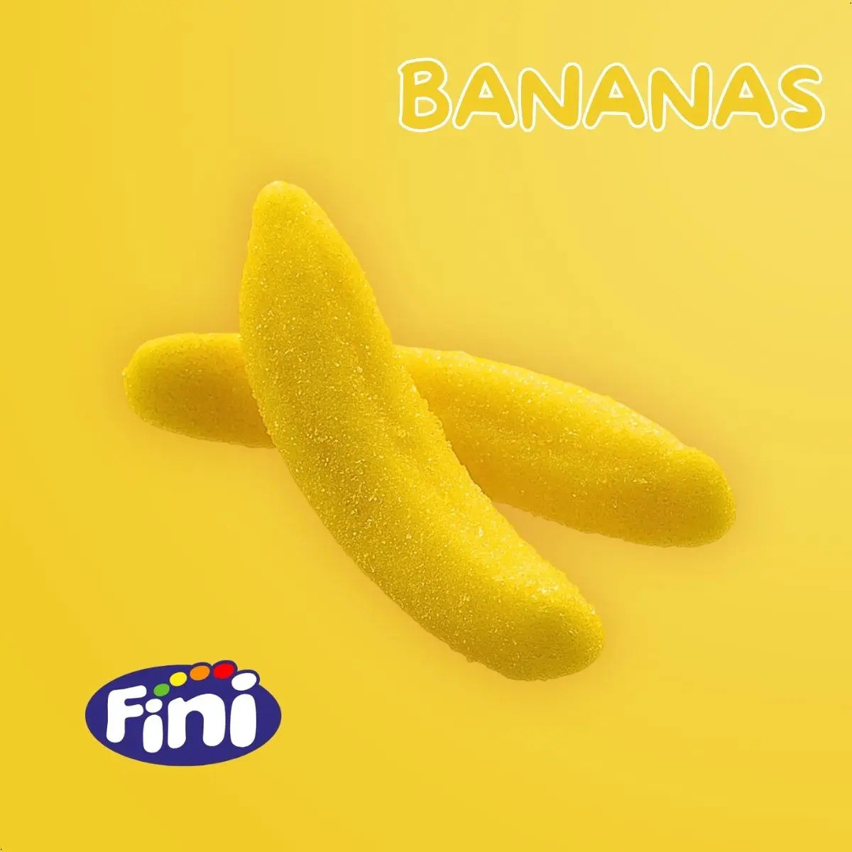 Fini Bala Gelatina Bananas 35g