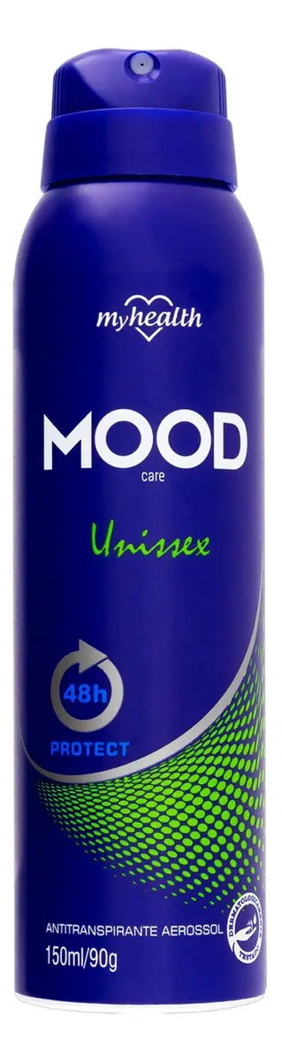 Antitranspirante Aerossol MyHealth Mood Care Unissex 150ml Axilas